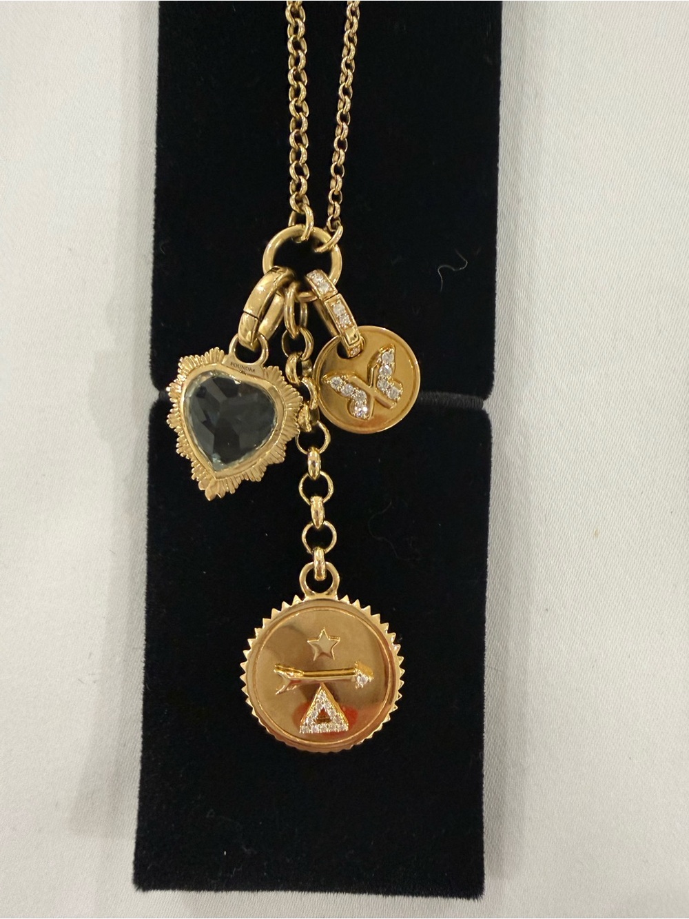 Foundrae Dream/Reverie Small Mixed Belcher Extension Necklace - Picture 4 of 12